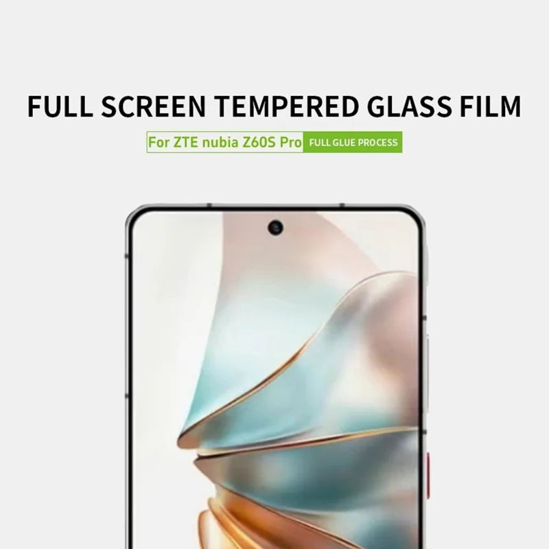 PINWUYO JK Series-2 for ZTE nubia Z60S Pro 5G Full Screen Protector 9H Hardness Shatter-Proof