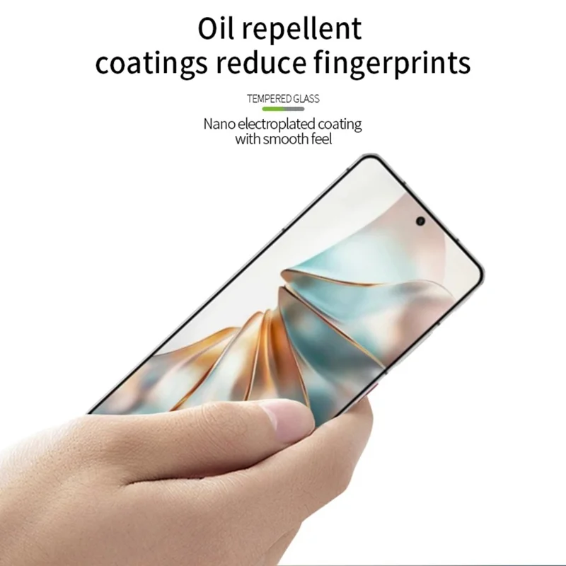 PINWUYO JK Series-2 for ZTE nubia Z60S Pro 5G Full Screen Protector 9H Hardness Shatter-Proof