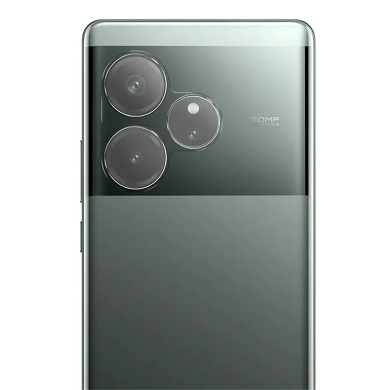 RURIHAI Para Realme GT 6 5G Protector de la Lente de la Cámara Alto Aluminio-Silicio Cristal