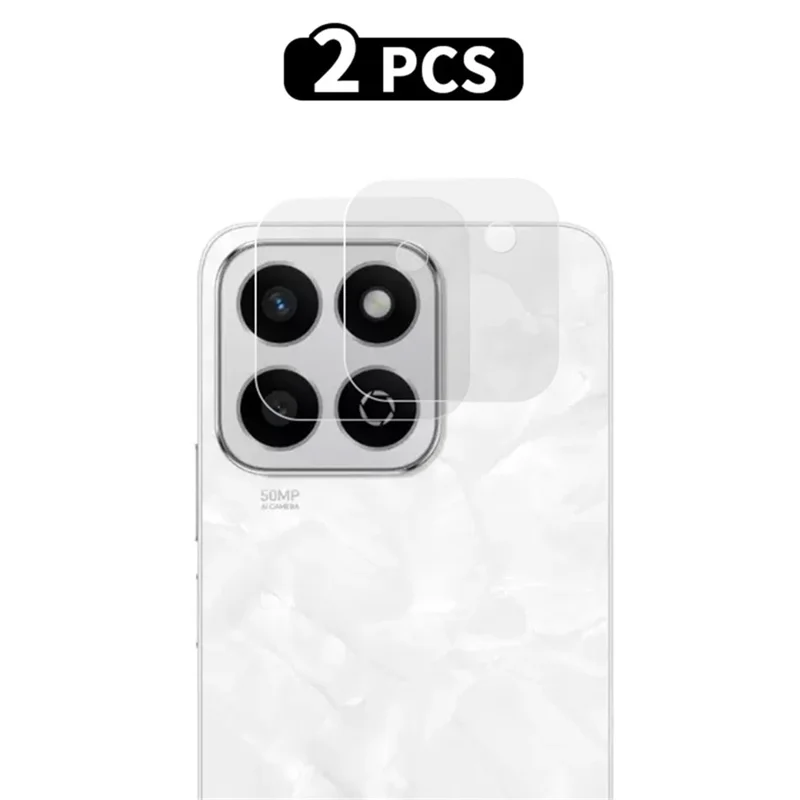 RURIHAI 2Pcs For Honor Play 60 Plus 5G Camera Lens Protector Anti-Scratch Rear Lens Film
