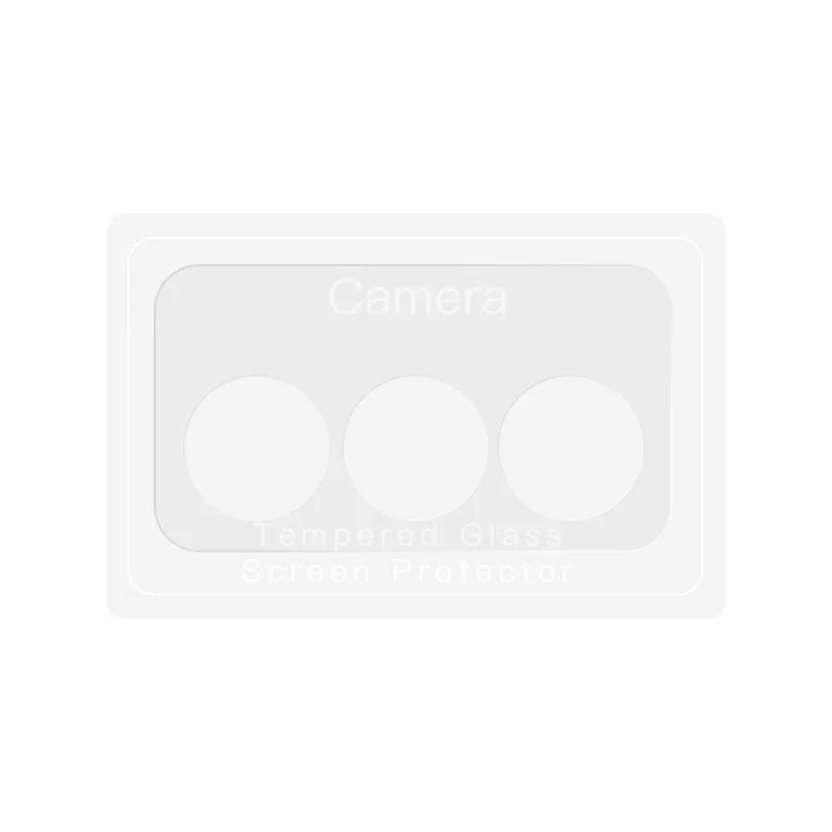 RURIHAI 2 unidades para Oppo A3 Pro (Global) 5G Protector de lente de cámara Película protectora de lente clara y HD