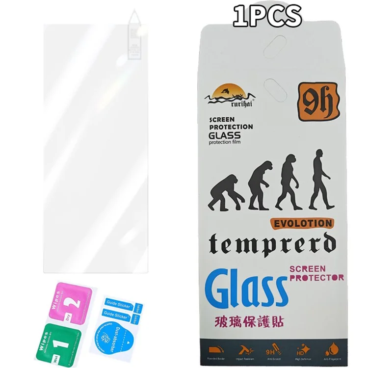 RURIHAI For Samsung Galaxy Z Fold6 5G Screen Protector 0.26mm 2.5D High Aluminium-Silicon Glass