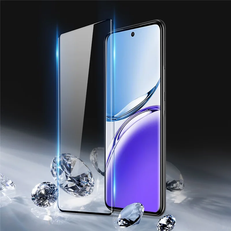 DUX DUCIS For Oppo A3 5G Full Screen Protector Anti-scratch Medium Alumina Glass Film (9D)