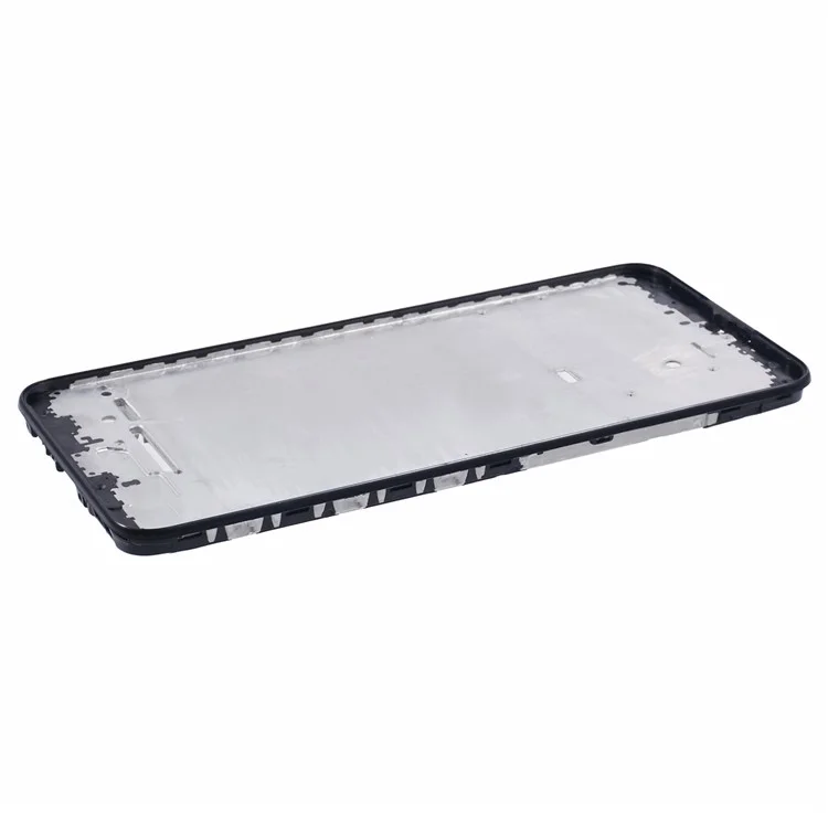 Para Samsung Galaxy A02s (164.2x75.9x9.1mm) A025 Parte del marco de la carcasa frontal de reparación (sin logotipo)