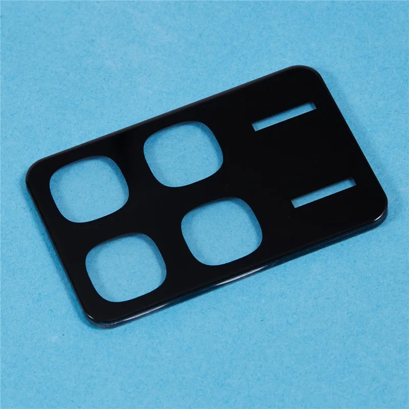 2Pcs For Xiaomi Redmi K70 Ultra Full Coverage Camera Lens Protector Silk Printing Tempered Glass Lens Film 3D Arc Edge