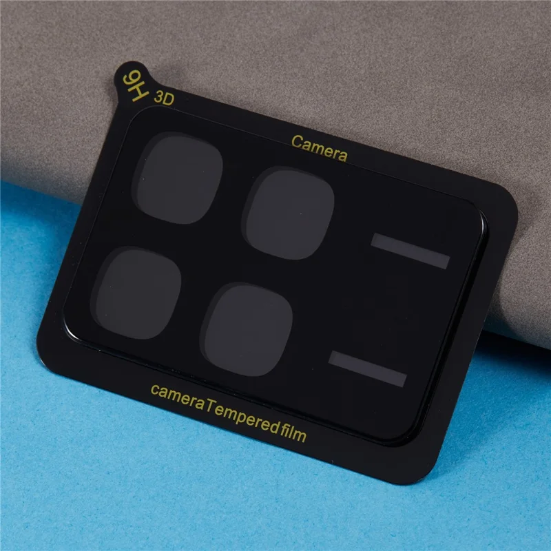 2Pcs For Xiaomi Redmi K70 Ultra Full Coverage Camera Lens Protector Silk Printing Tempered Glass Lens Film 3D Arc Edge