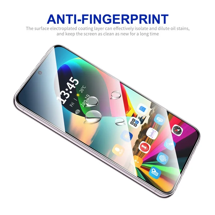 ENKAY HAT PRINCE 2Pcs For Samsung Galaxy M55 5G / F55 5G / C55 5G Screen Protector 0.26mm 2.5D High Aluminium-Silicon Glass Film