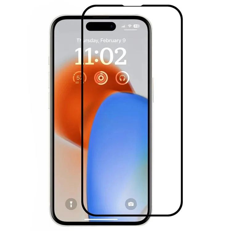 For iPhone 16 Screen Protector Anti-Fingerprint Matte Tempered Glass Screen Film
