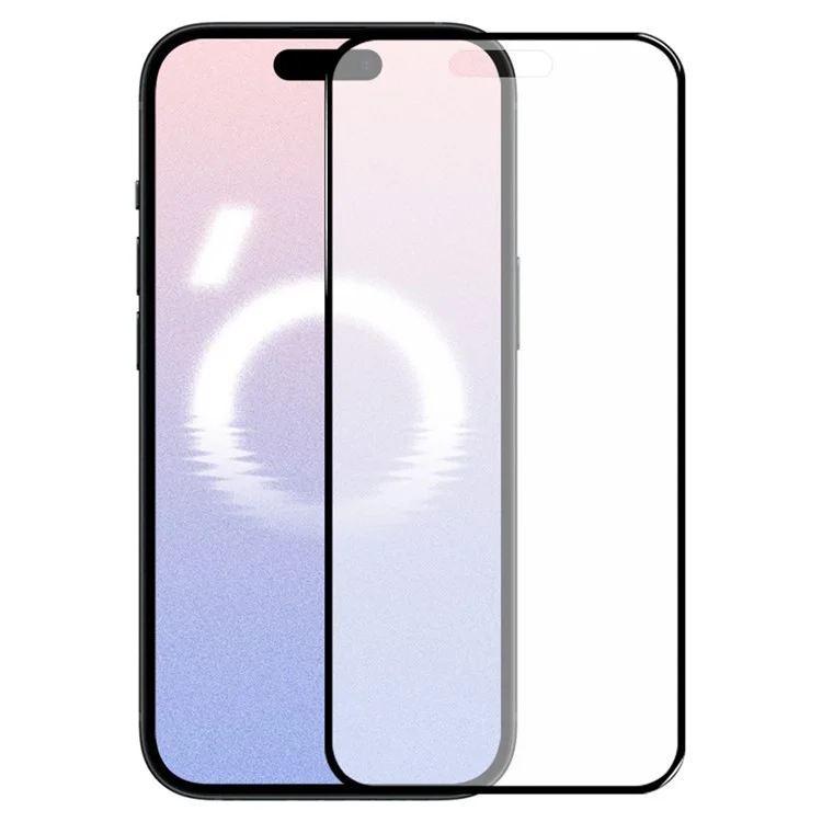 NORTHJO A++ Für iPhone 16 Plus / 15 Plus Displayschutzfolie Matte Gehärtetes Glas Film Anti-Fingerabdruck Vollständige Abdeckung