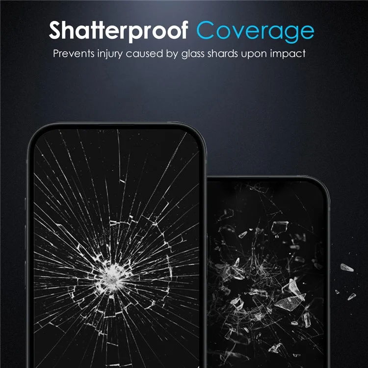 NORTHJO A++ Matte Bildschirmschutz für iPhone 16 Antifinger Full Coverage Gehärtetes Glasfilm
