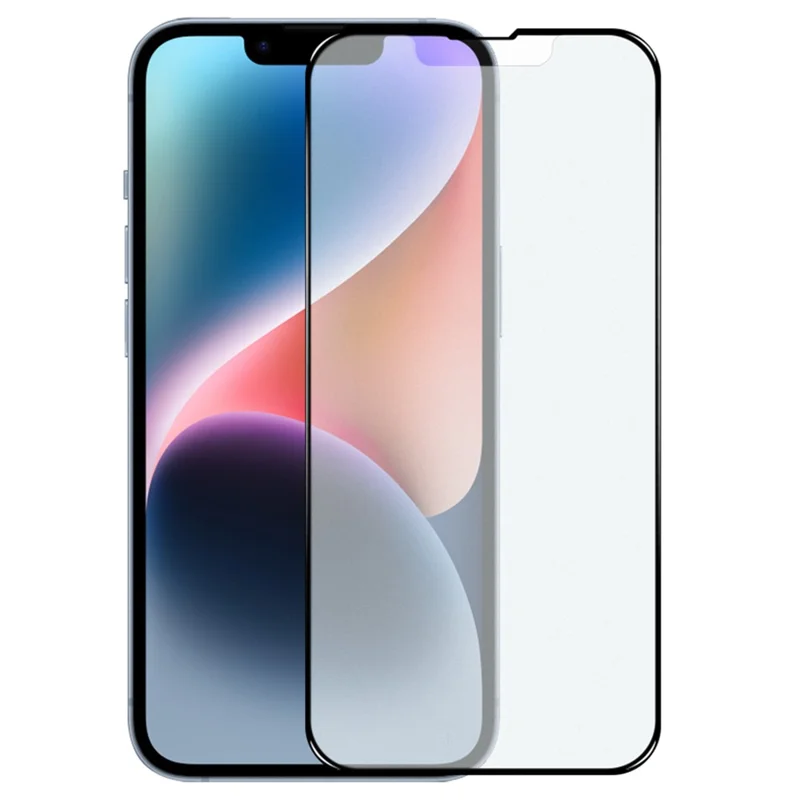 NORTHJO A++ Für iPhone 14 / 13 / 13 Pro Matte Bildschirmschutz Anti-Fingerabdruck Volle Abdeckung 0,3 mm 2,5D Gehärtetes Glas-Folie