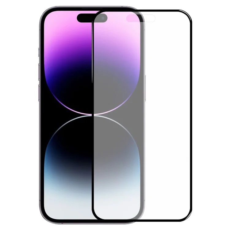 NORTHJO A++ Для iPhone 14 Pro Max Защитная пленка для экрана с матовым покрытием против отпечатков пальцев, полное покрытие, закаленное стекло