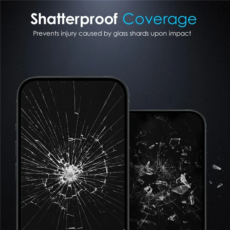 NORTHJO A++ Для iPhone 14 Pro Max Защитная пленка для экрана с матовым покрытием против отпечатков пальцев, полное покрытие, закаленное стекло