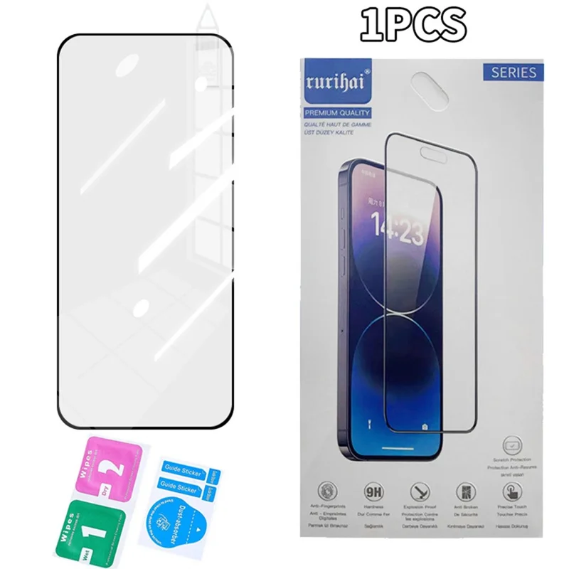 RURIHAI For Honor X60i 5G Screen Protector Secondary Hardening High Aluminium-Silicon Glass Film