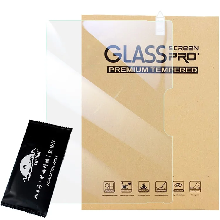 RURIHAI For Microsoft Surface Pro 7 Full Screen Protector AGC Glass Screen Film 2.5D Arc Edge