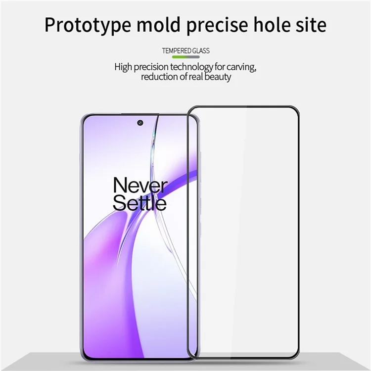 PINWUYO JK 3D Tempered Glass Film Series-2 para OnePlus Ace 3V 5G Protetor de Tela Anti-Impressão Digital Anti-Explosão