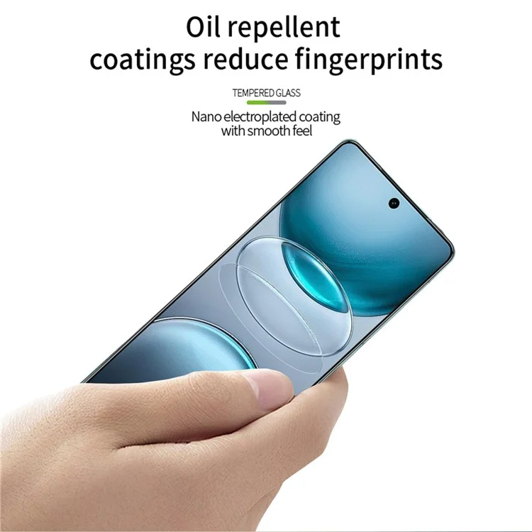 PINWUYO JK 3D Tempered Glass Film Series-2 for vivo X100s 5G Screen Protector 9H Hardness Ultra Clear