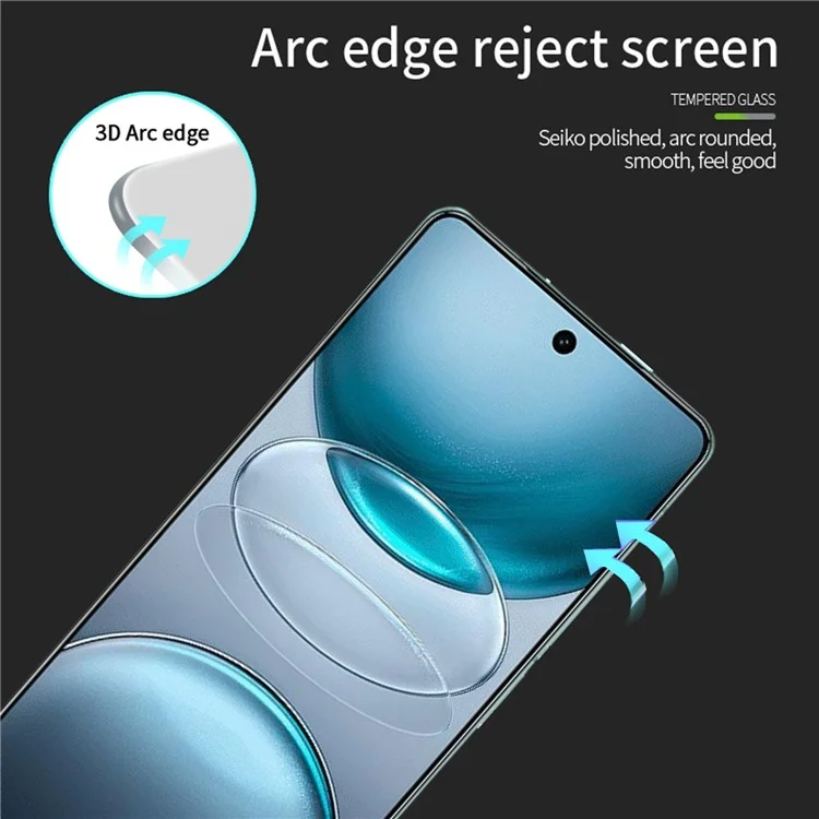 PINWUYO JK 3D Tempered Glass Film Series-2 for vivo X100s 5G Screen Protector 9H Hardness Ultra Clear