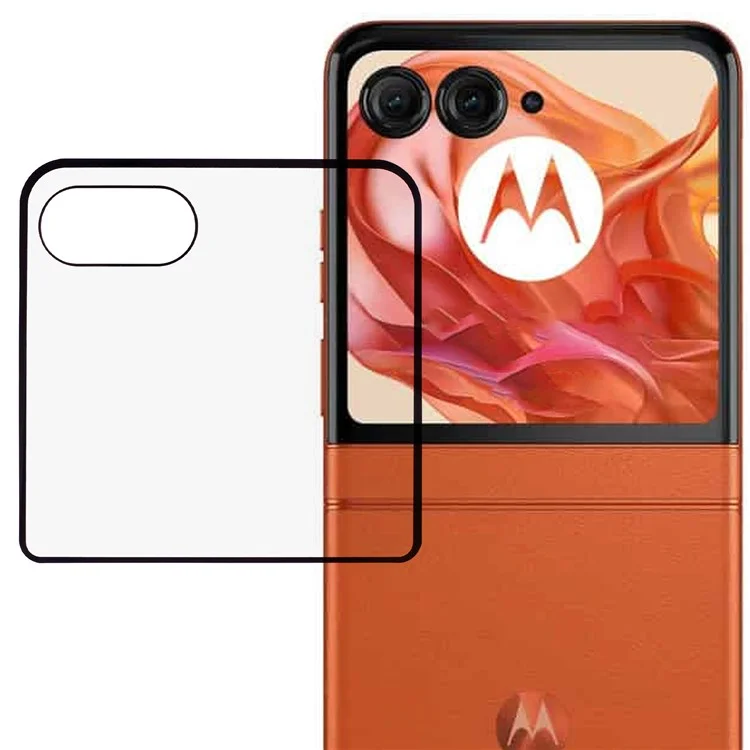For Motorola Razr 60 / Razr 50 5G Tempered Glass Back Screen Protector 3D Curved HD Rear Film
