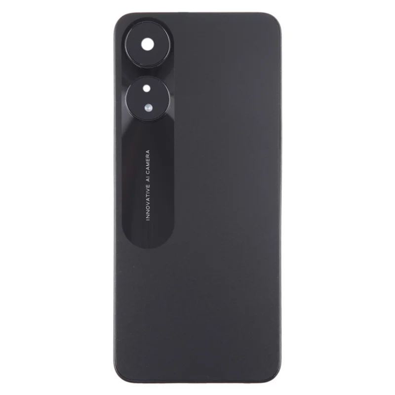 Para Oppo A78 5G Cobertura da Bateria Traseira com Anel da Câmera e Lente de Cobertura - Peça Sobressalente - Preto