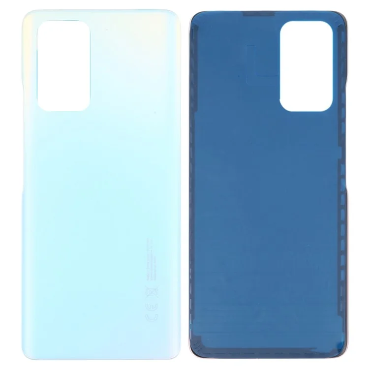 Per Xiaomi Redmi Note 10 Pro 4G (Global) / (India) / Note 10 Pro Max 4G Back Battery Housing Cover Part (Senza Logo) - Bianco