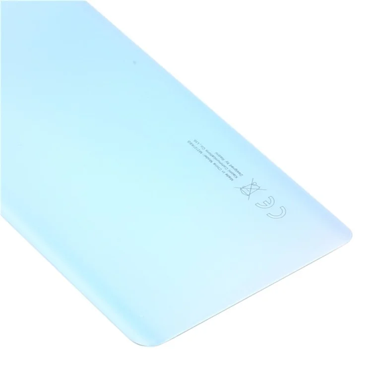 Per Xiaomi Redmi Note 10 Pro 4G (Global) / (India) / Note 10 Pro Max 4G Back Battery Housing Cover Part (Senza Logo) - Bianco