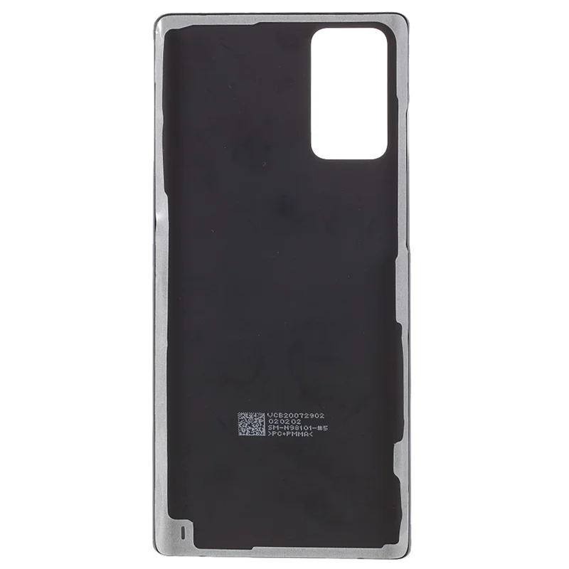 For Samsung Galaxy Note20 N980 / Note20 5G N981 Battery Housing Cover with Adhesive Sticker (Without Logo) - Grey