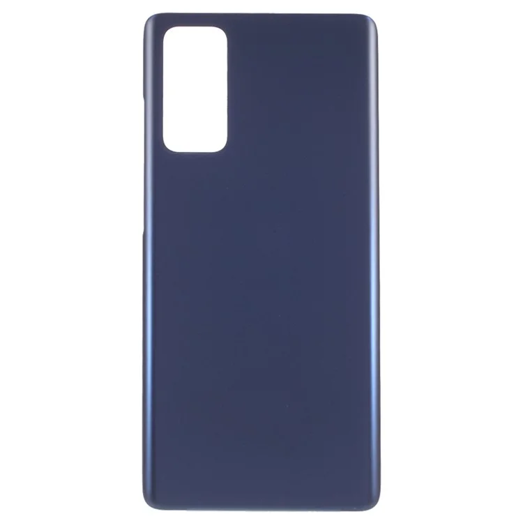 Für Samsung Galaxy S20 FE G780 / S20 FE 5G G781 Batteriegehäuse-Abdeckung mit Klebestreifen (ohne Logo) - Blau