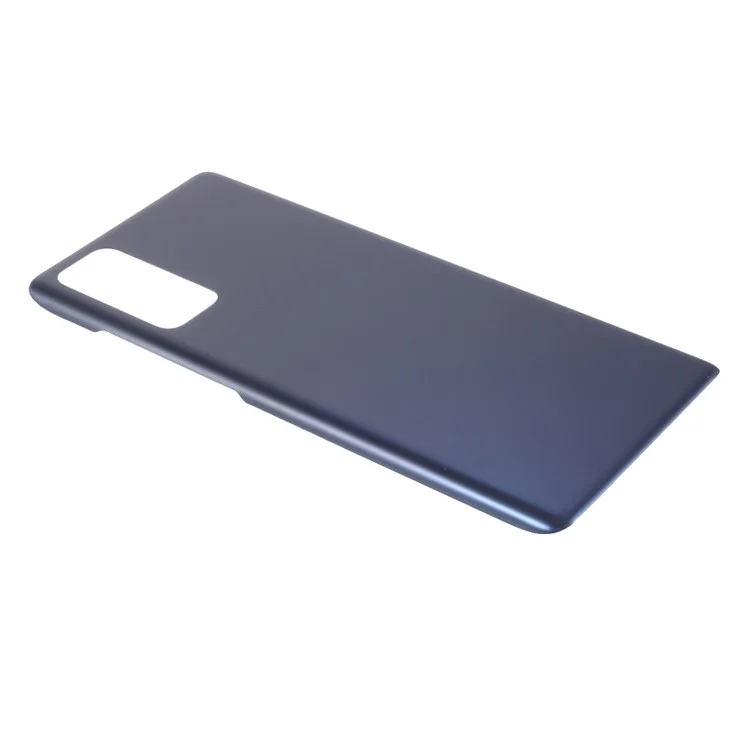 Für Samsung Galaxy S20 FE G780 / S20 FE 5G G781 Batteriegehäuse-Abdeckung mit Klebestreifen (ohne Logo) - Blau