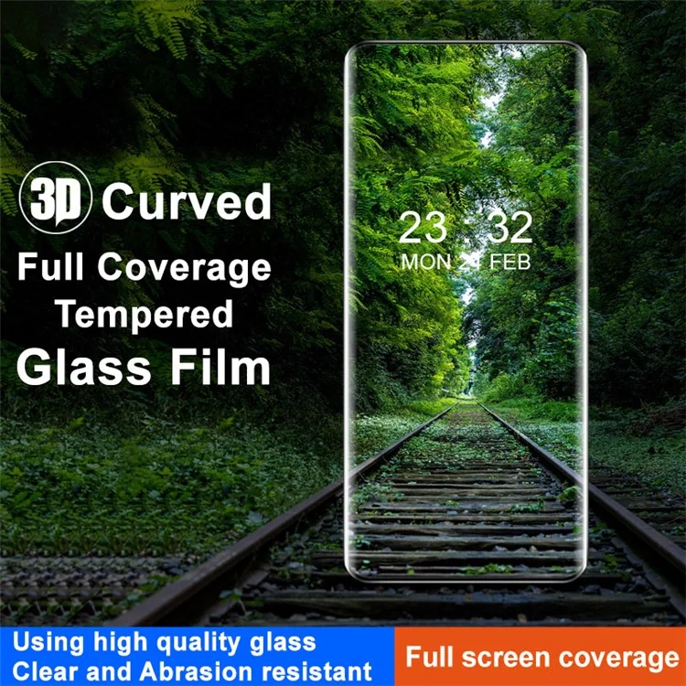 IMAK Para Motorola Moto G85 5G / S50 Neo 5G Protector de Pantalla de Cristal Templado Curvo 3D