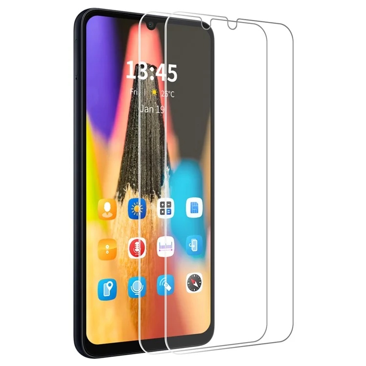 ENKAY HAT PRINCE 2Pcs For Samsung Galaxy A06 4G / A06 5G Screen Protector Anti-Explosion Protective Film