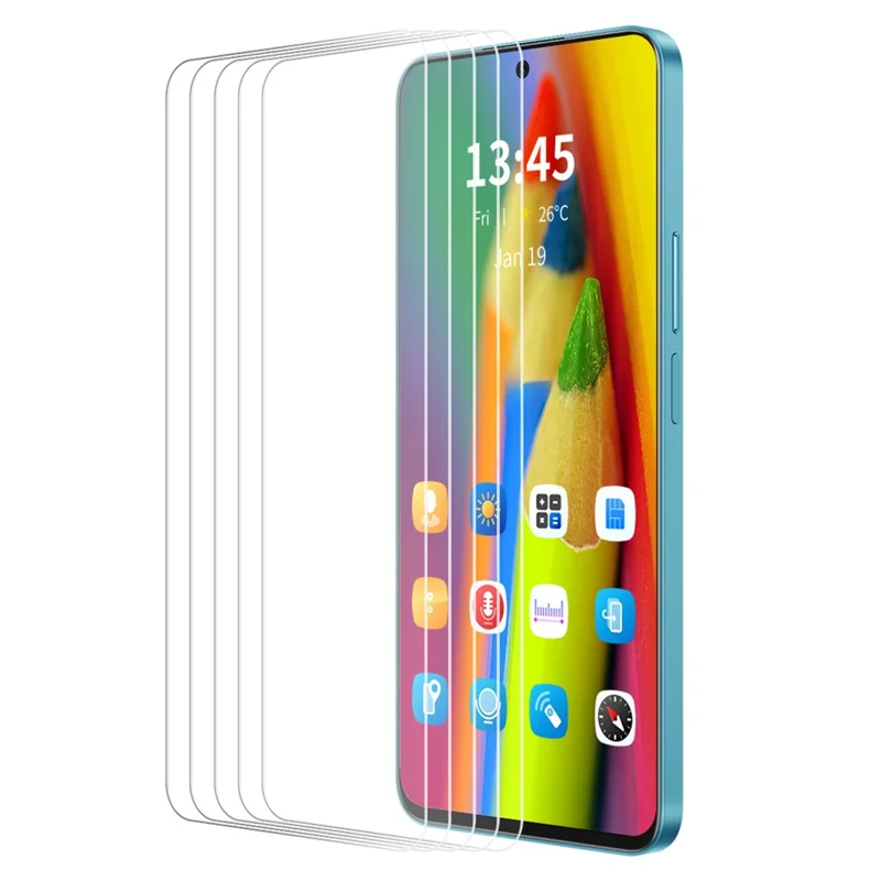 ENKAY HAT PRINCE 5Pcs For Xiaomi Redmi K70 Ultra Screen Protector 9H Hardness Protective Film