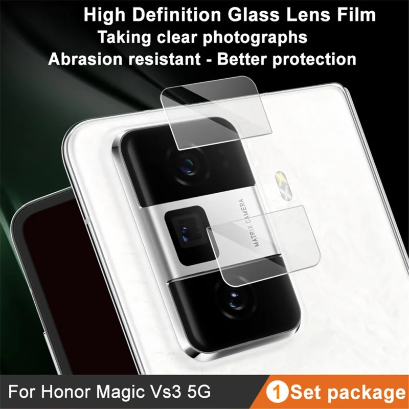 IMAK For Honor Magic Vs3 5G 1 Set Camera Lens Film Tempered Glass Lens Protector