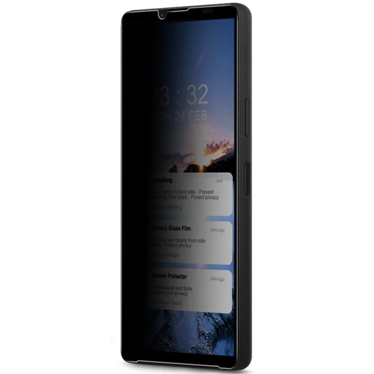 IMAK For Sony Xperia 10 VI Anti-Peep Tempered Glass Screen Protector Full Coverage
