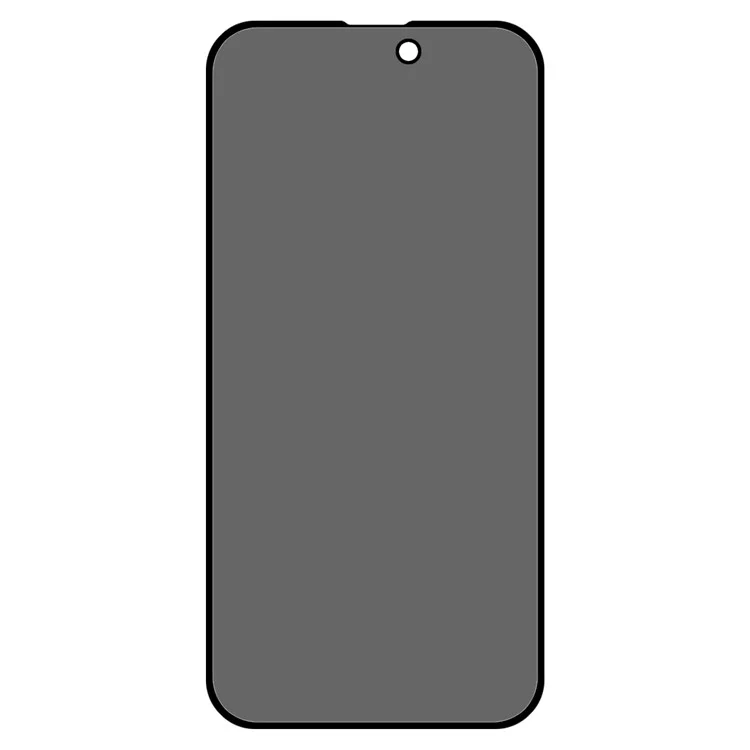 For iPhone 16 Screen Protector Anti-Peep High Aluminium-Silicon Glass Film