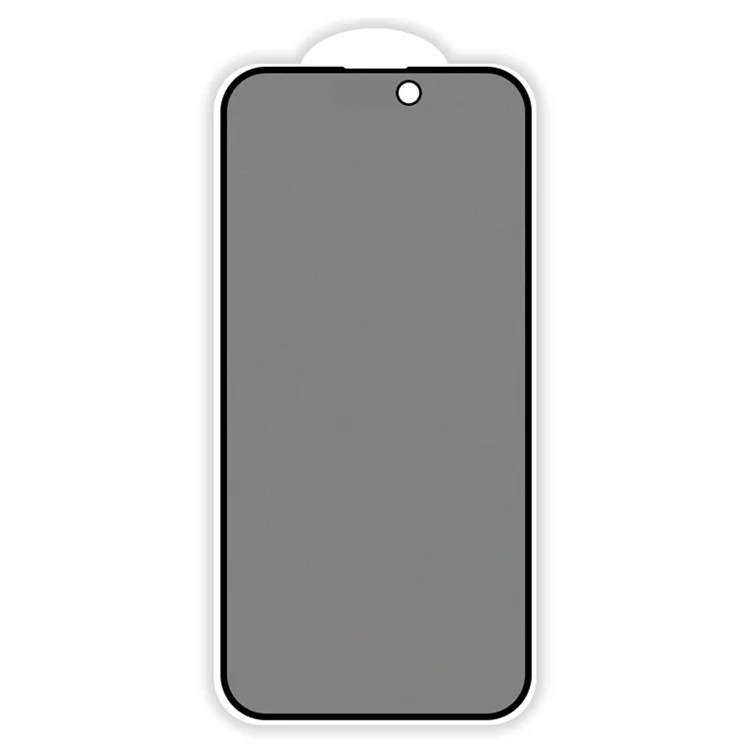 For iPhone 16 Screen Protector Anti-Peep High Aluminium-Silicon Glass Film