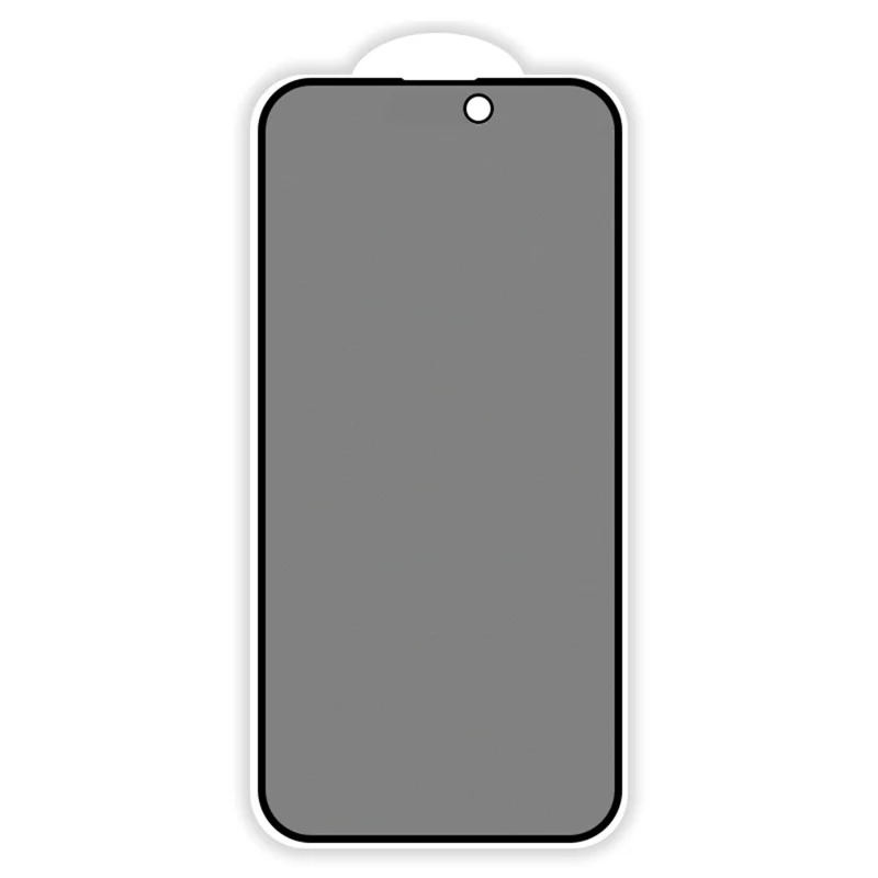 Voor iPhone 16 Plus Anti-Kijk Screenprotector Hoog Aluminium-Silicium Glasfolie