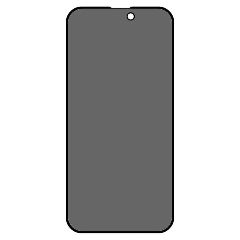 Para iPhone 16 Pro Anti-Peep Screen Protector High Aluminium-Silicon Glass Film