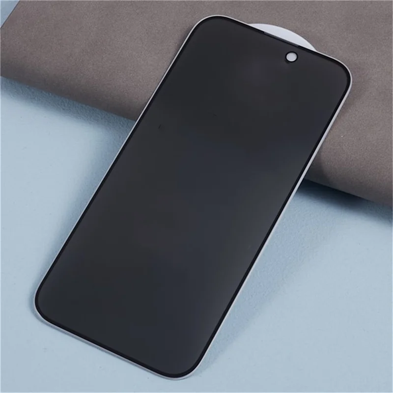 For iPhone 16 Anti-Peep Screen Protector Tempered Glass Film