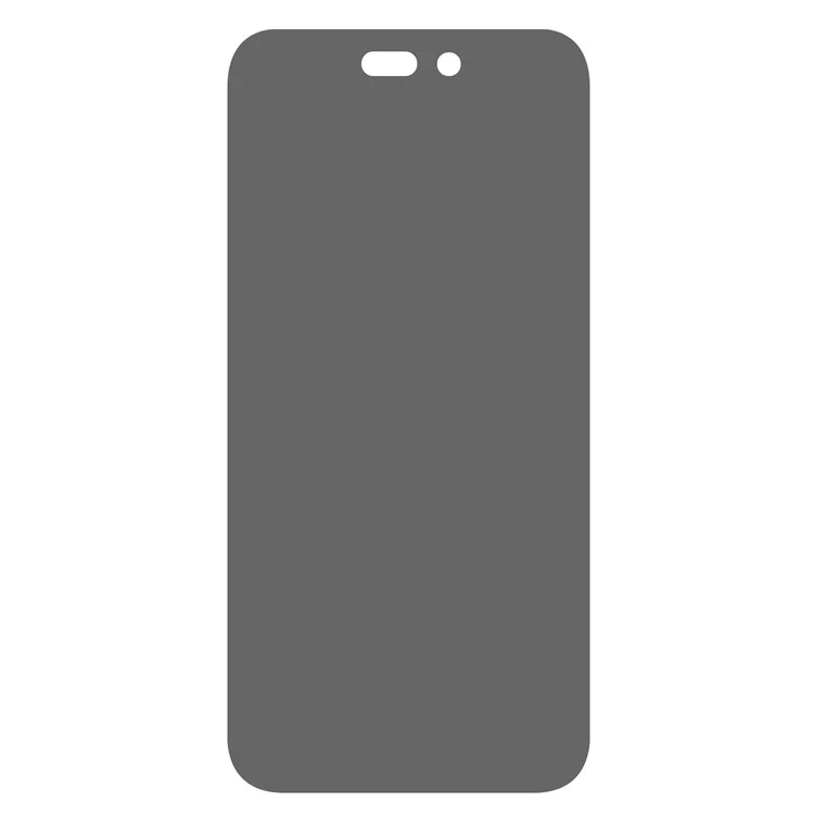 Para iPhone 16 Pro Anti-Spy Protector de Pantalla de Cristal Templado Anti-Arañazos Película de Pantalla de Cobertura Completa