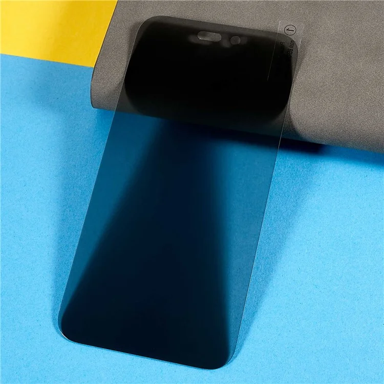 Para iPhone 16 Pro Anti-Spy Protector de Pantalla de Cristal Templado Anti-Arañazos Película de Pantalla de Cobertura Completa