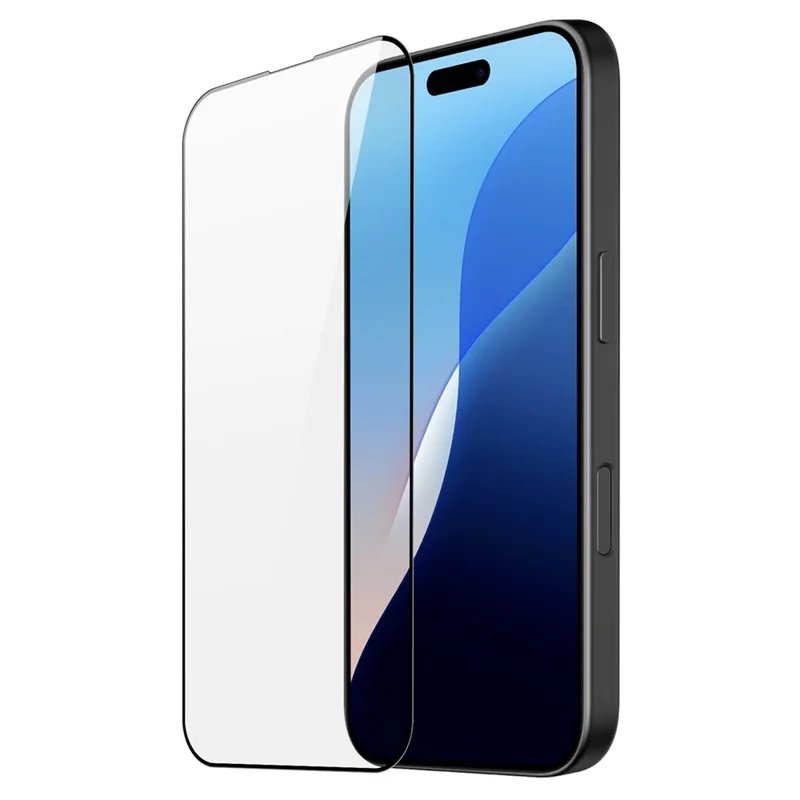 DUX DUCIS For iPhone 16 Pro Medium Alumina Glass Screen Protector 0.33mm Full Glue (10D)