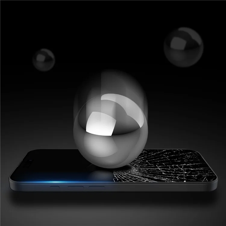 DUX DUCIS For iPhone 16 Pro Medium Alumina Glass Screen Protector 0.33mm Full Glue (10D)