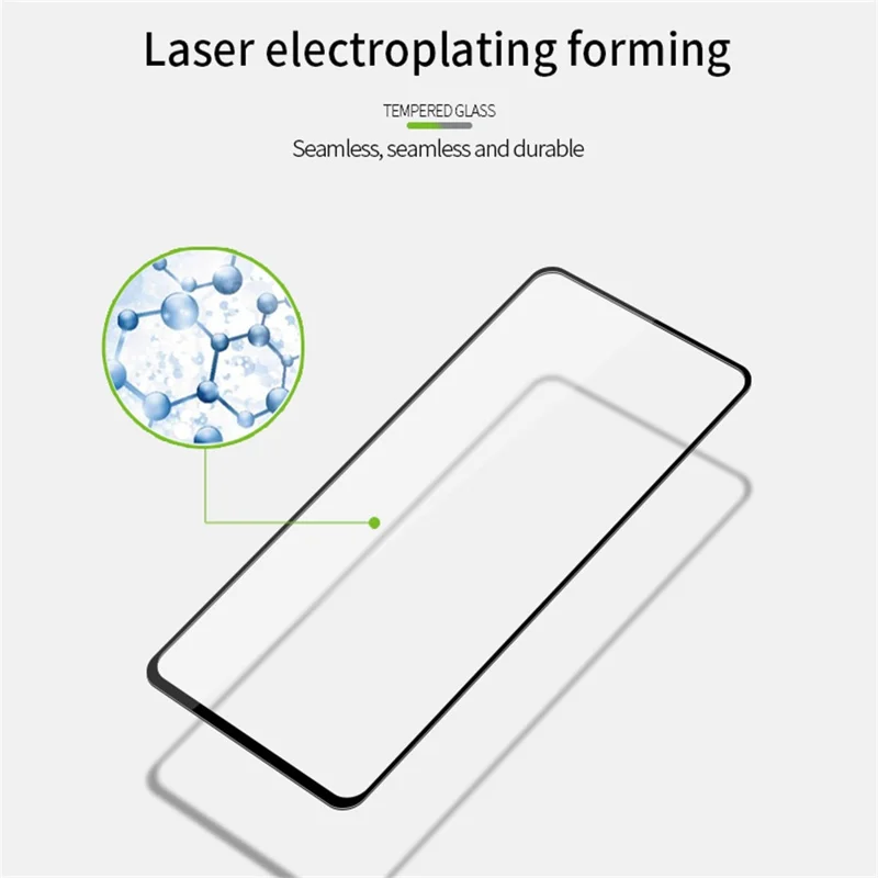 PINWUYO JK Series-2 for Xiaomi Poco M6 Plus 5G High Aluminium-Silicon Glass Film 9H Full Screen Protector