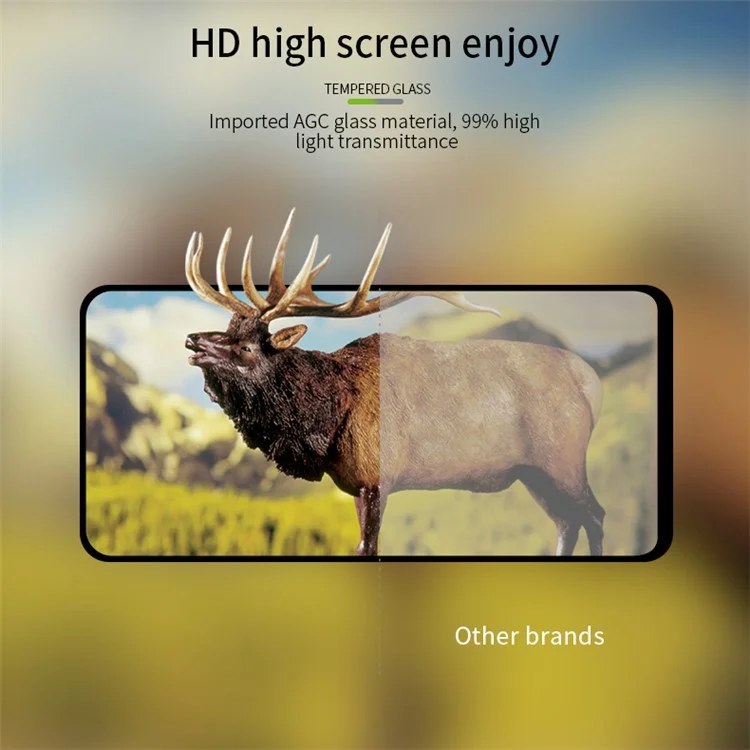 PINWUYO JK Series-2 for Oppo A3x 5G  /  A3x Vitality Edition High Aluminium-Silicon Glass Film 9H Full Screen Protector
