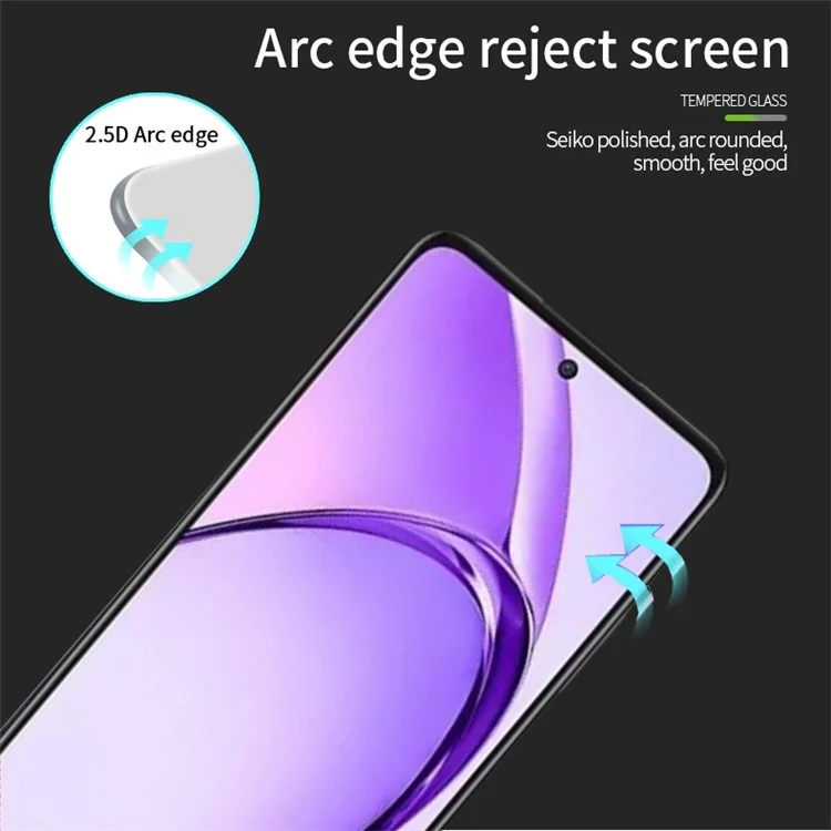 PINWUYO JK Series-2 for Oppo A3x 5G  /  A3x Vitality Edition High Aluminium-Silicon Glass Film 9H Full Screen Protector