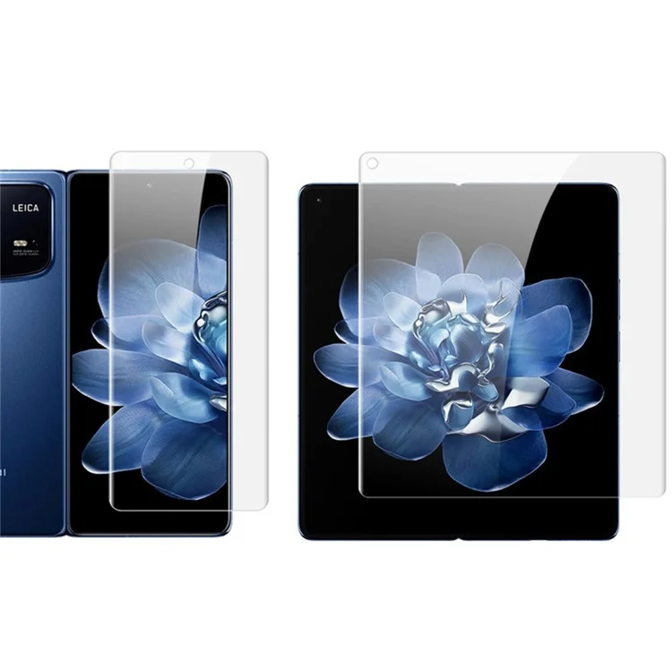 IMAK Hydrogel Film 4th Gen für Xiaomi Mix Fold 4 5G 1 Set TPU-Bildschirmfolie (Hauptbildschirm+Großer Innenbildschirm)