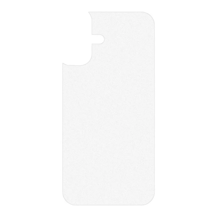 For iPhone 16 Plus Phone Back Protector Anti-explosion Nano Matte Soft PET Back Film Cover