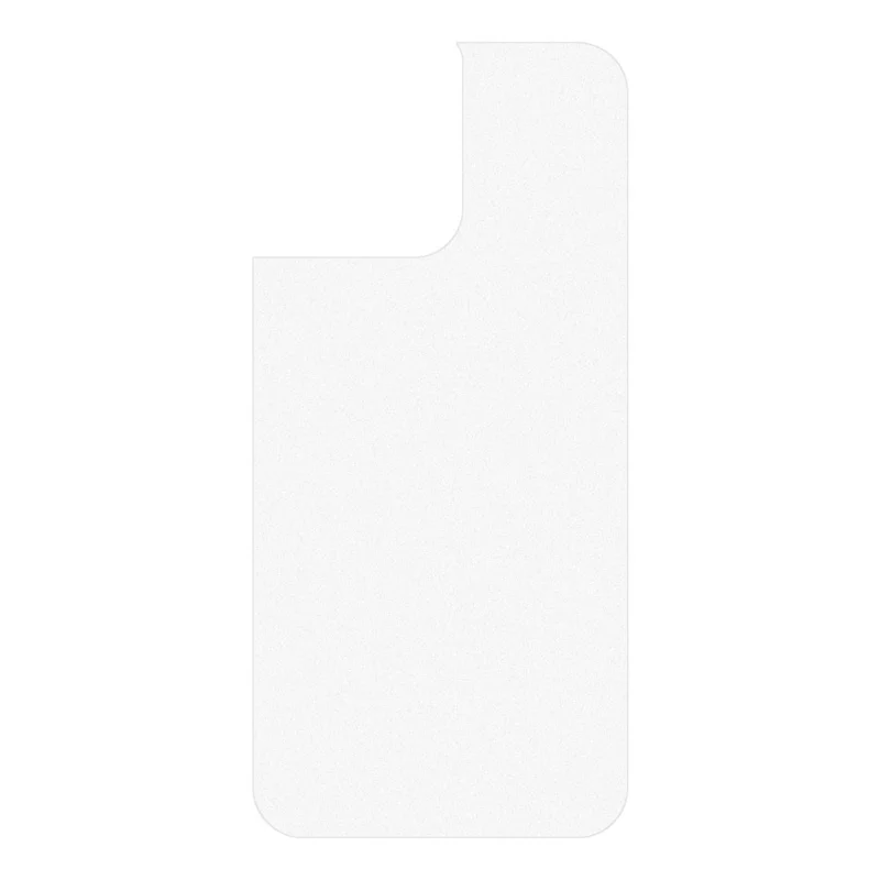 Pour Iphone 16 Pro Max Phone Back Protector Anti-explosion Nano Matte Soft Pet Back Film Cover