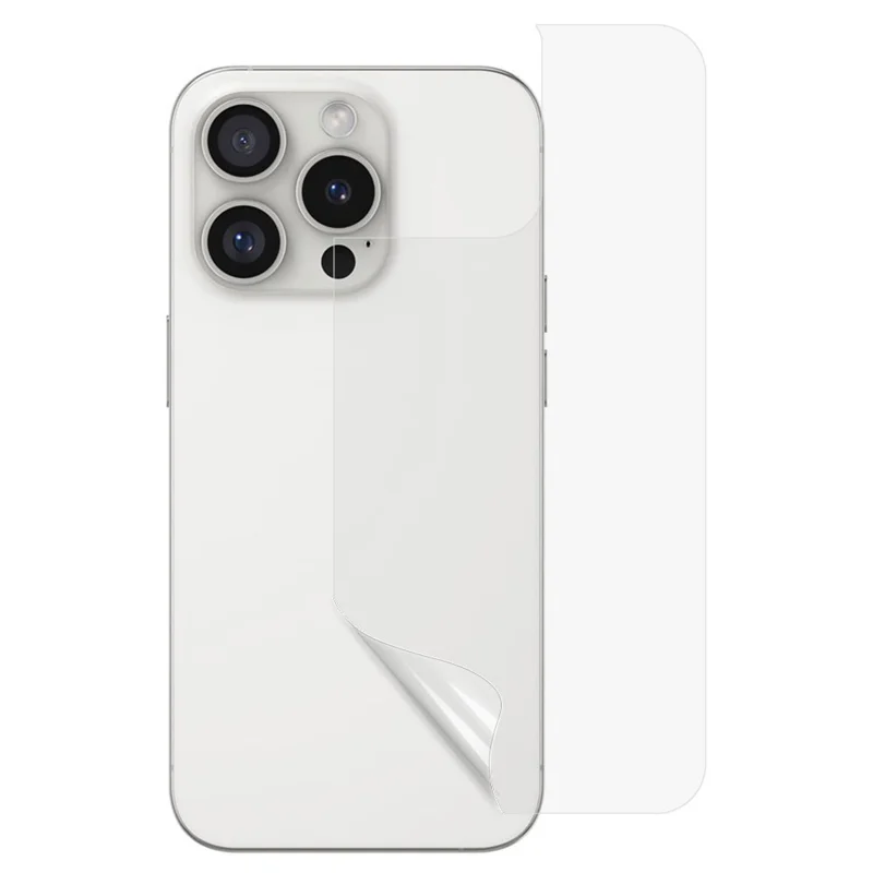 Для iPhone 16 Pro Max Anti-Scratch Phone Back Protector Ultra Clear PET Back Cover Film